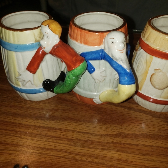 Vintage Occupied Japan Hillbillies Mugs - Picture 4 of 10